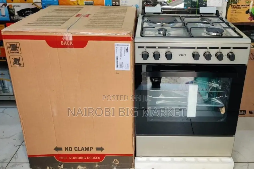 Von 60cm* 60cm 3 Gas +1electric With Electric Oven and With Turbo Fan