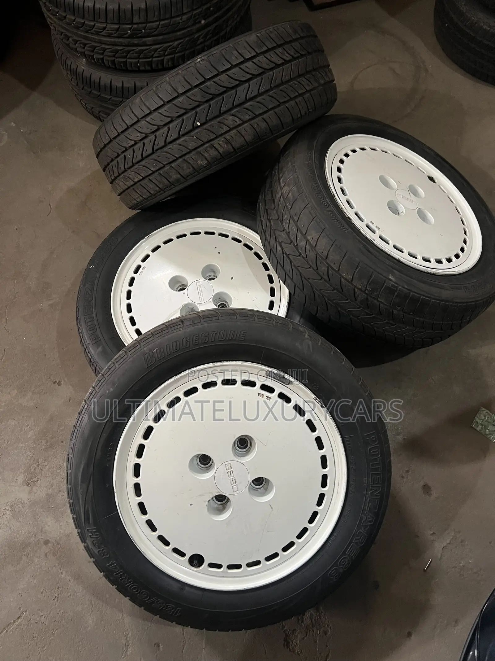 Toyota Starlet Original Size 14 Rims Tyres for Sale