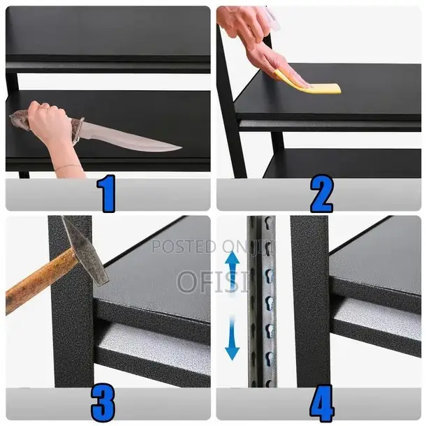 Storage Unit; Office Steel Adjustable Shelving Rack