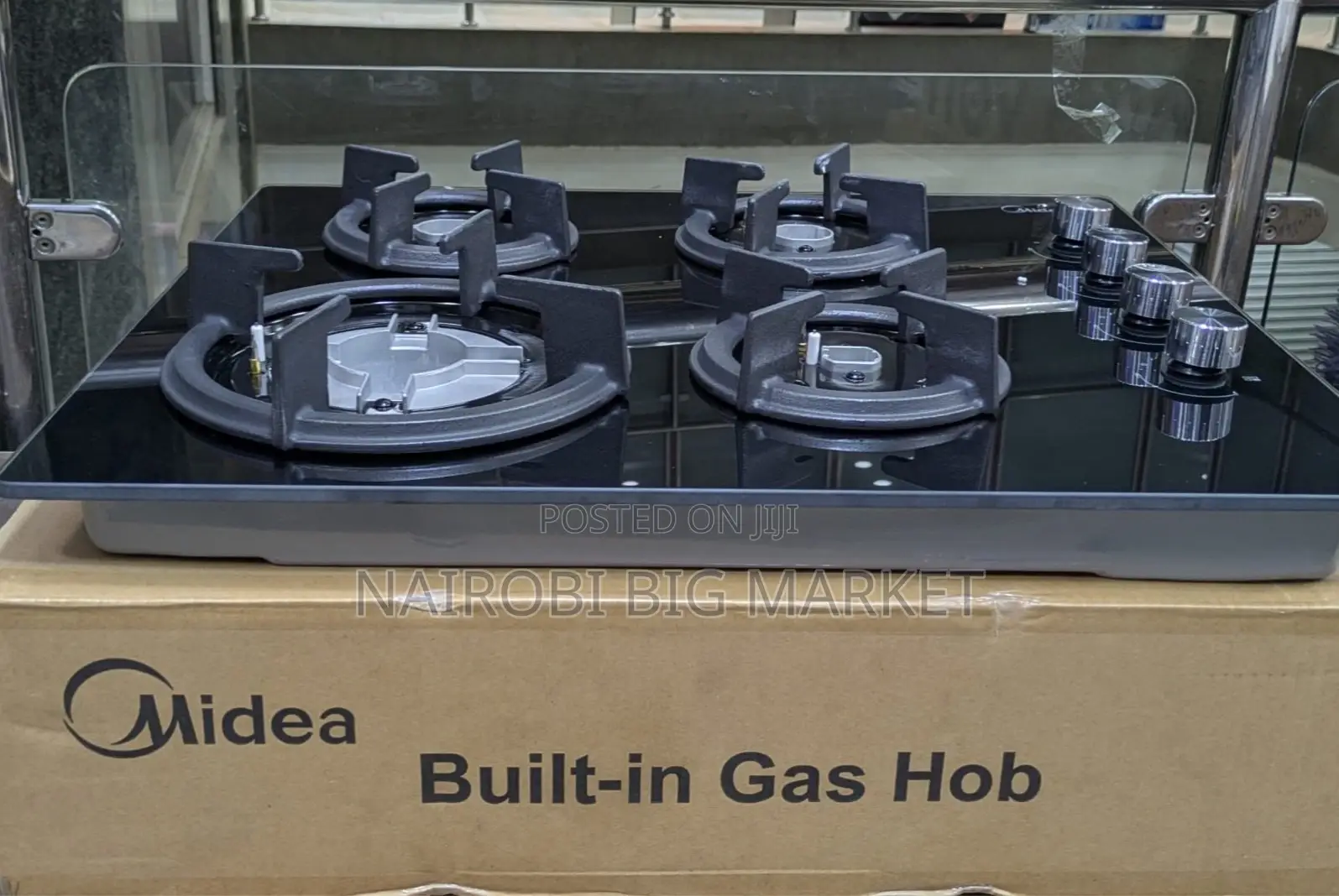 Midea 60cm Ss Gas Hob 60gl403