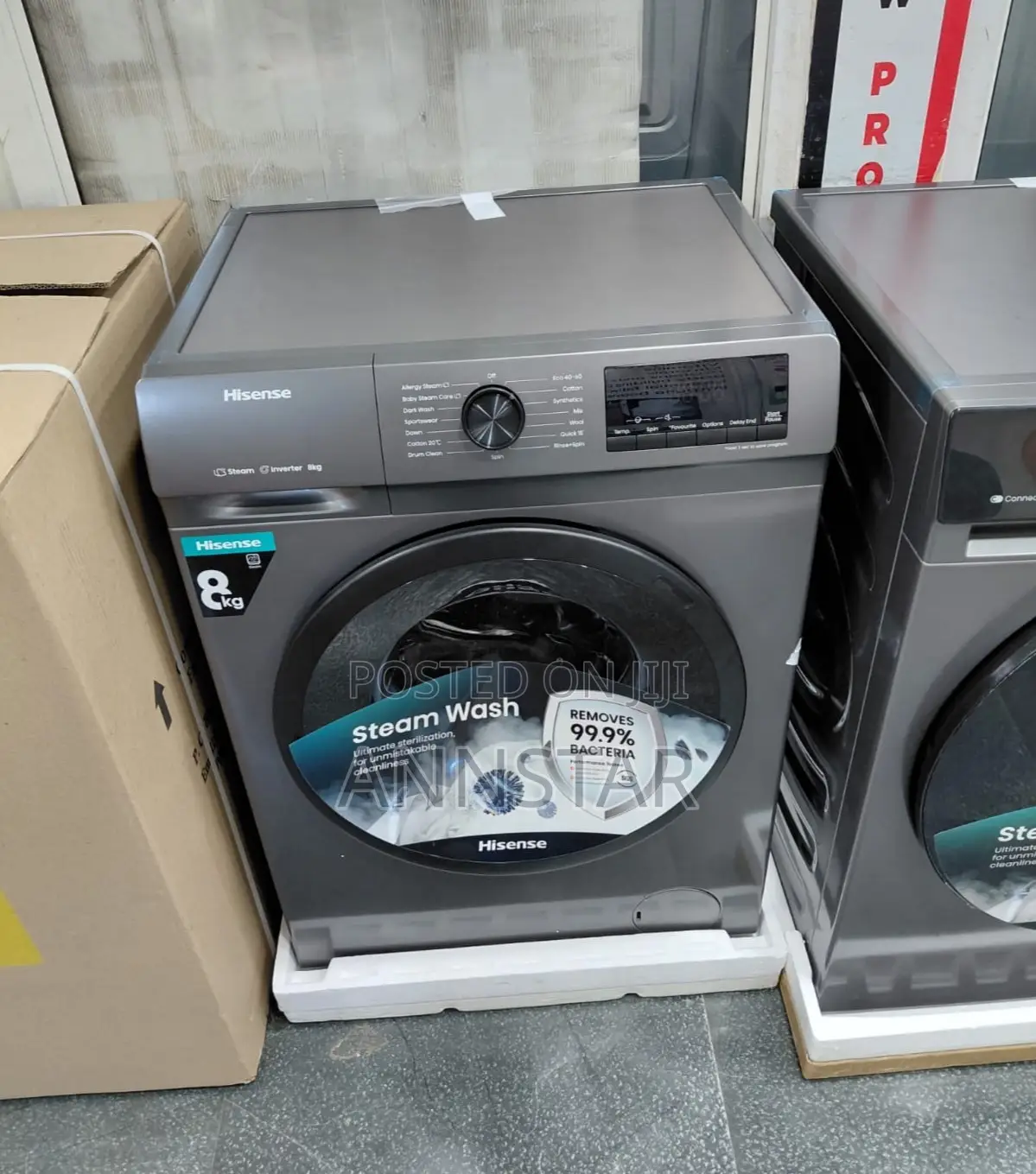 Hisense 8kg Wash and Spin Front Load Washing Machine
