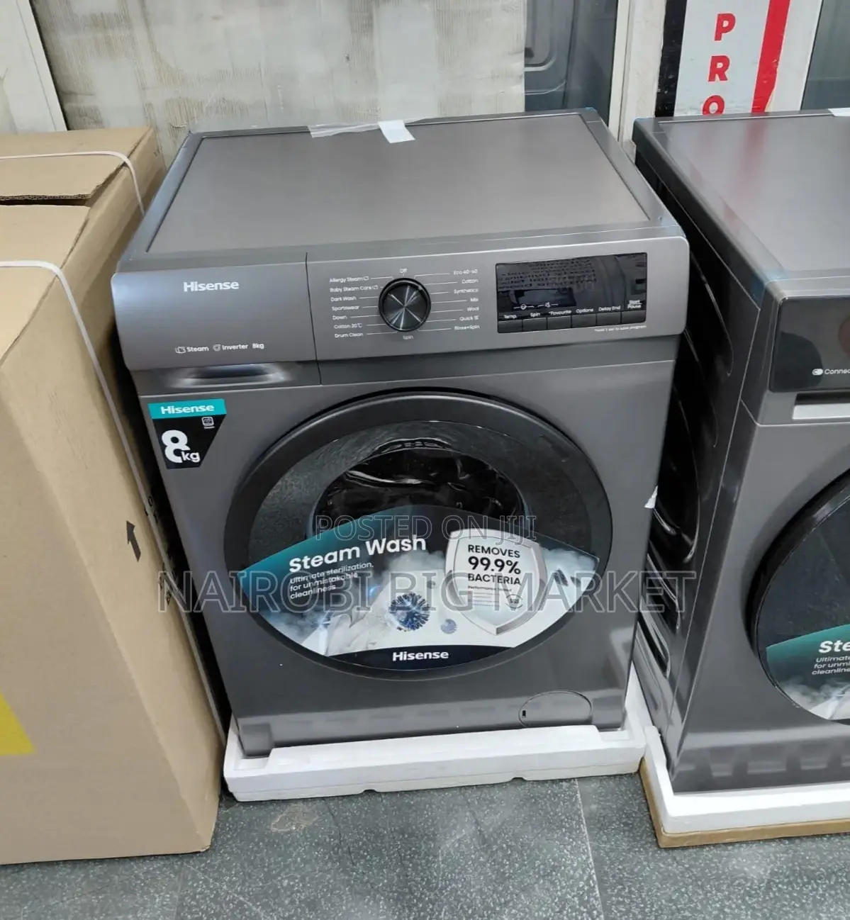 Hisense 8kg Wash and Spin Front Load Washing Machine
