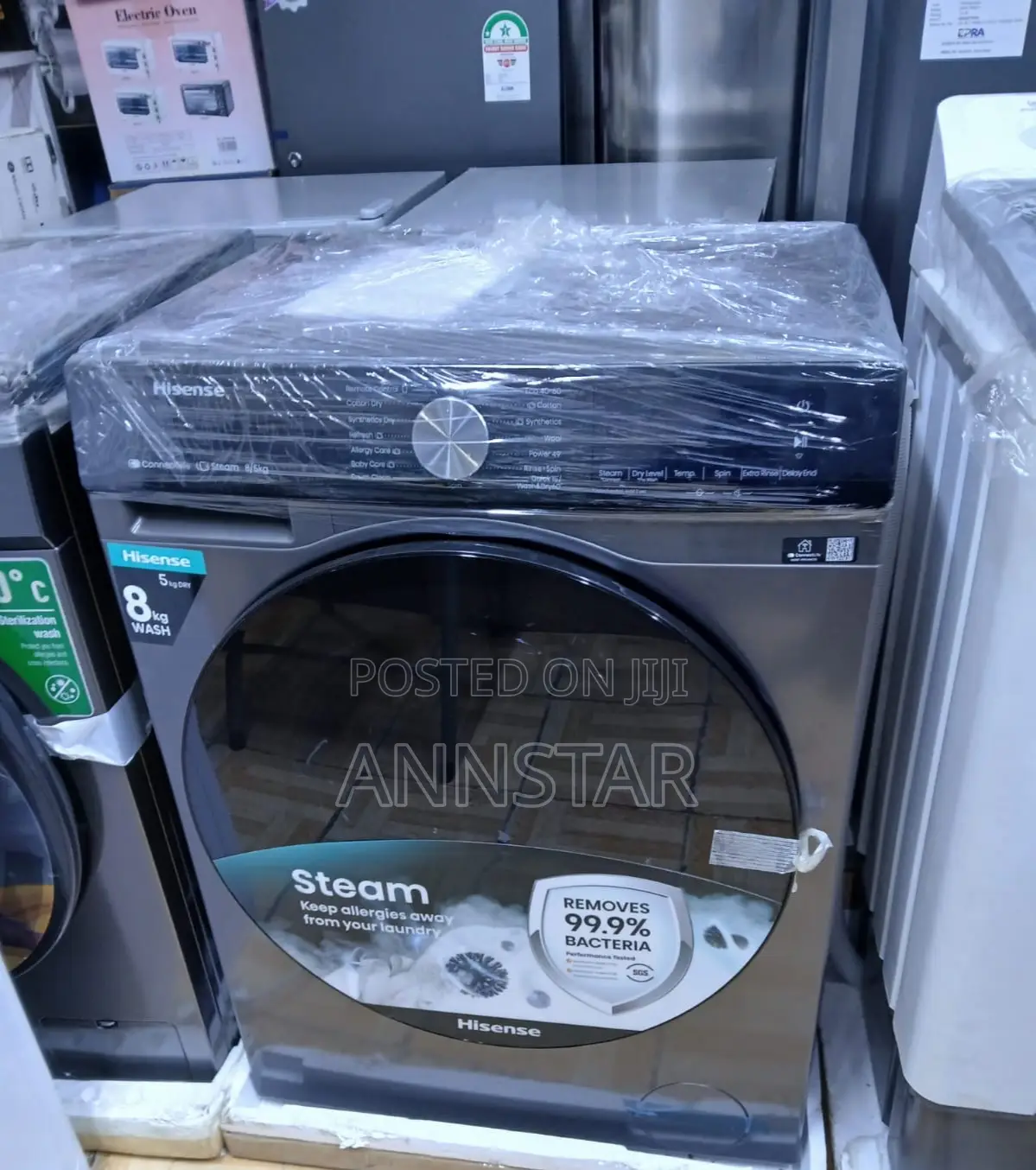 Hisense Washing Machine 8kg Wash And Dry