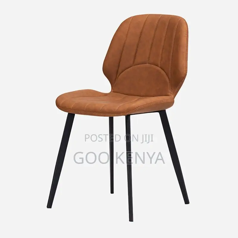 Dining Chair; High Back Fabric Dining Chair With Wide Comfortable Seat