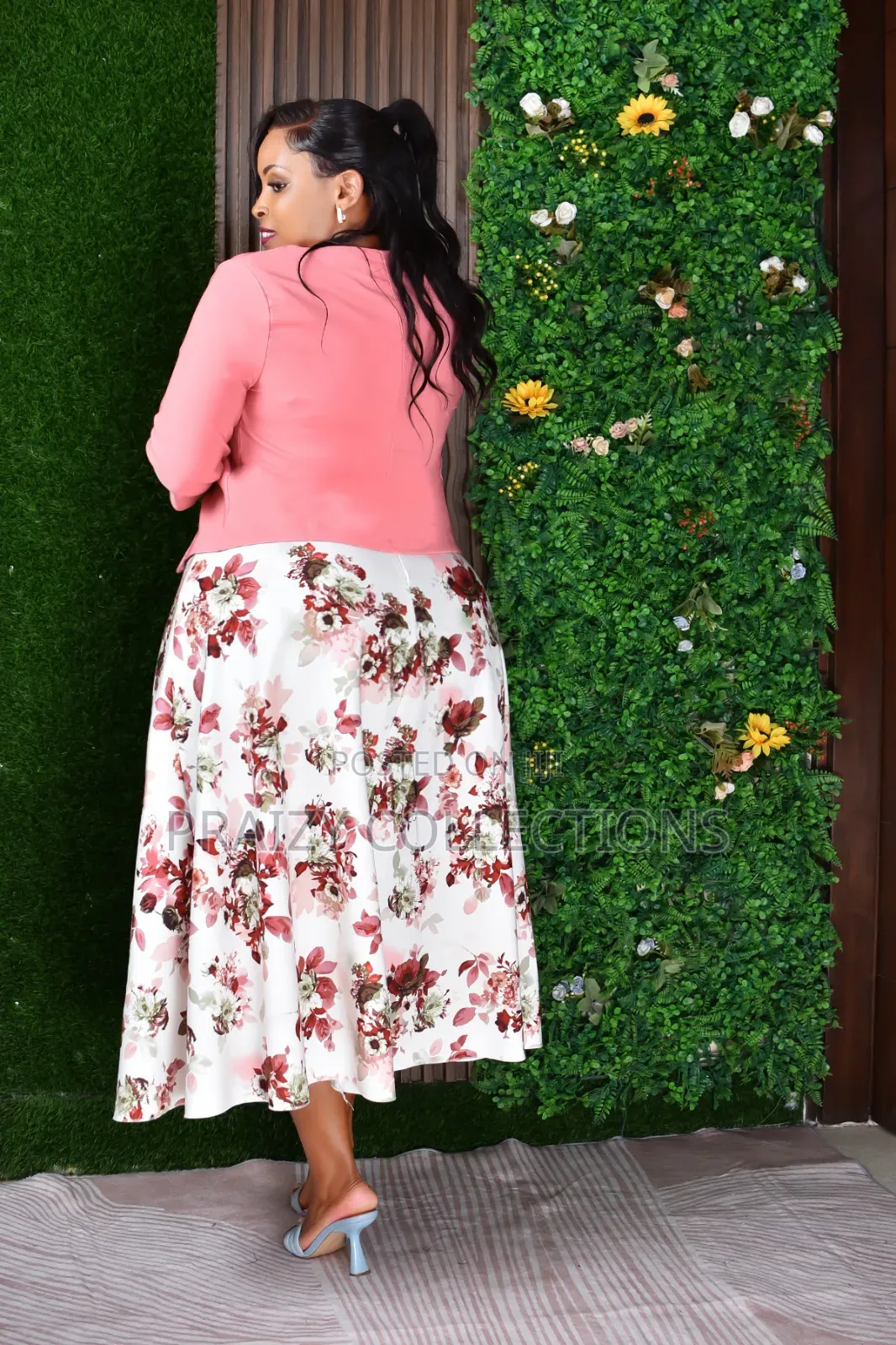  Big Mama 2 Pieces Ankle Length Dress