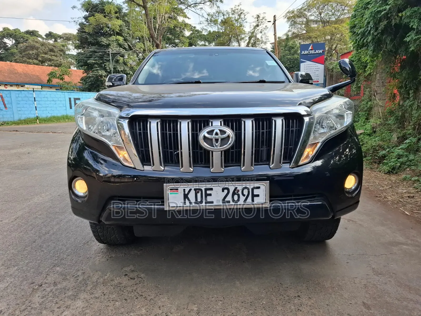 Toyota Land Cruiser Prado 2014 Black