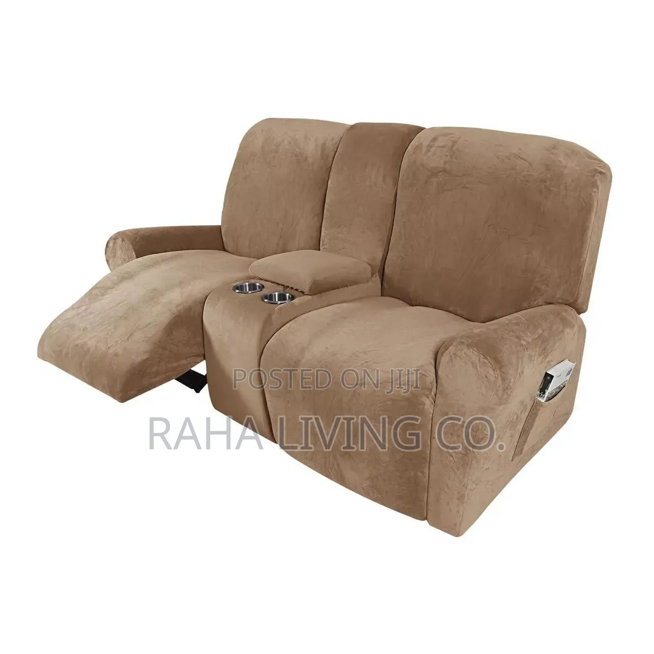 High Density Velvet Recliner Sofa Covers | 3 Colours