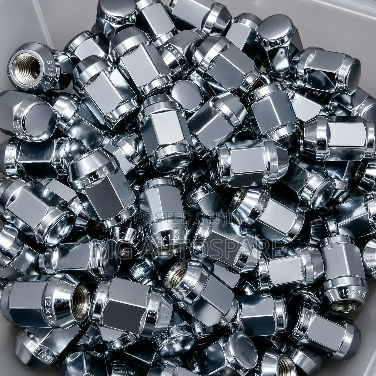 Toyota Chrome Wheel Nuts Size 19 and 21