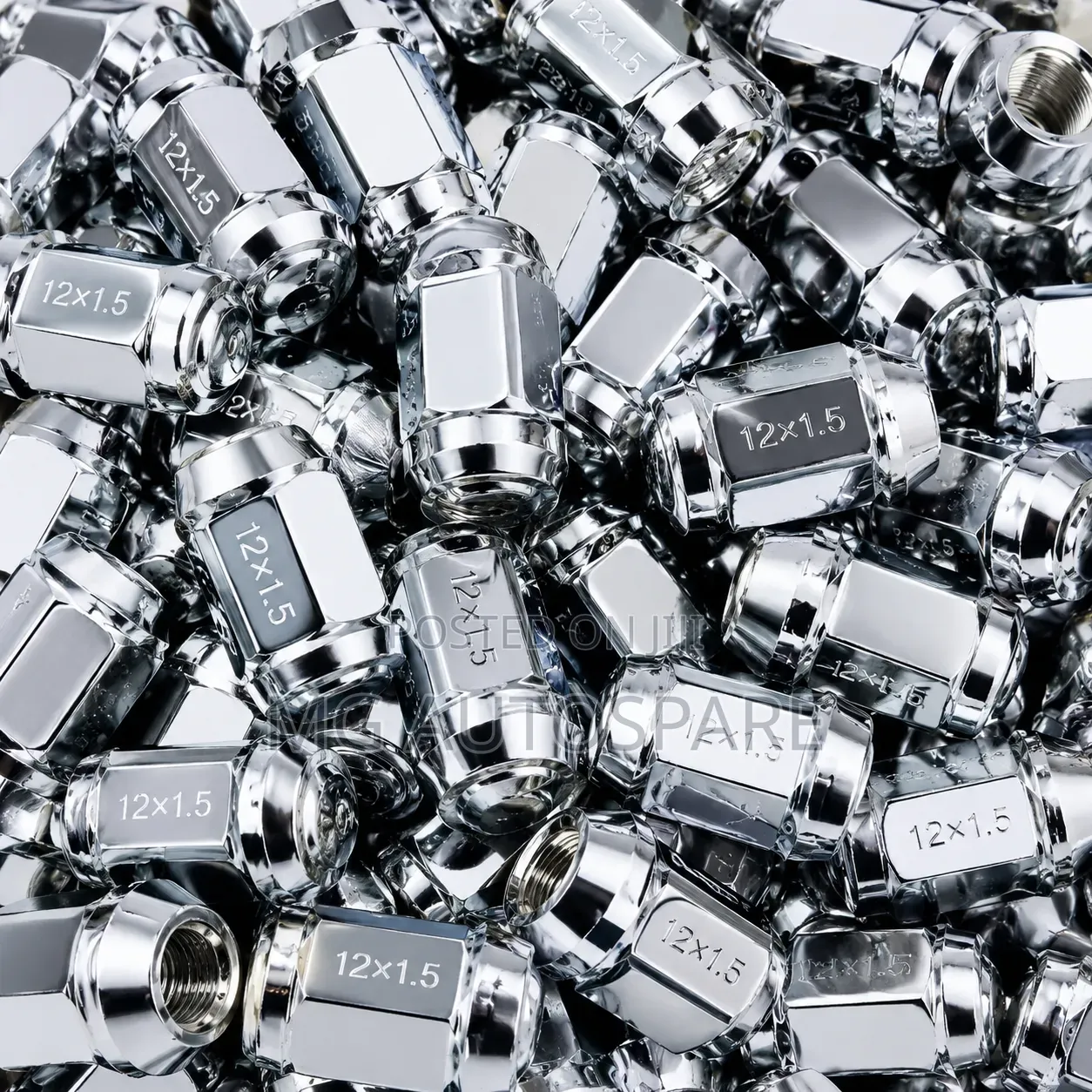 Toyota Chrome Wheel Nuts Size 19 and 21