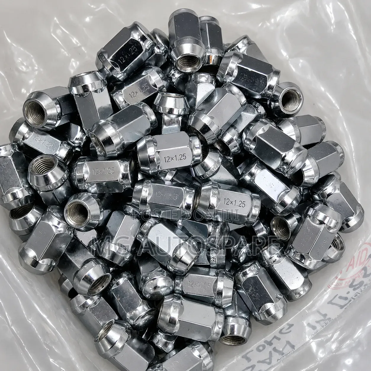 Nissan Chrome Wheel Nuts Size 19 and 21