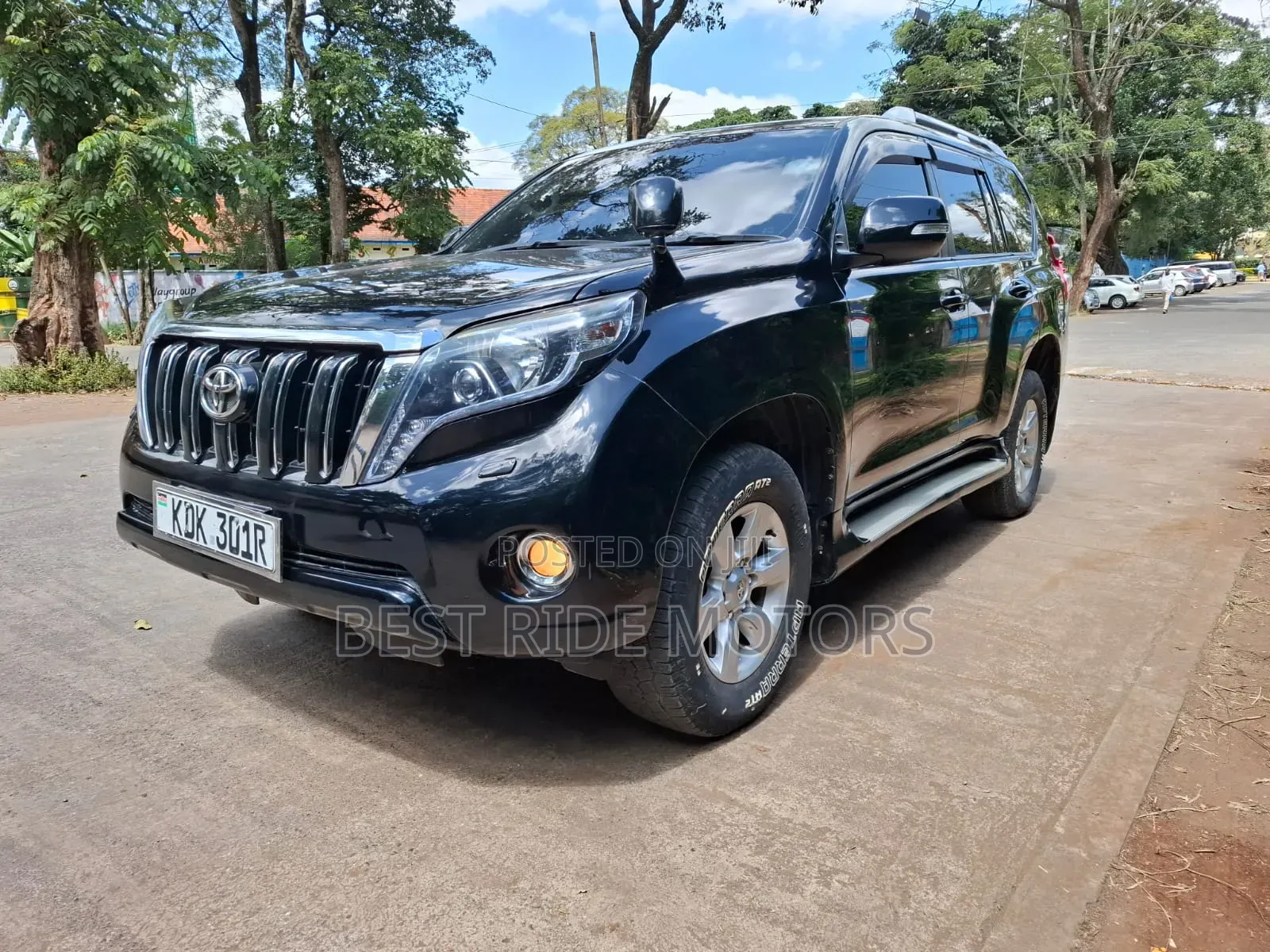 Toyota Land Cruiser Prado 2015 Black