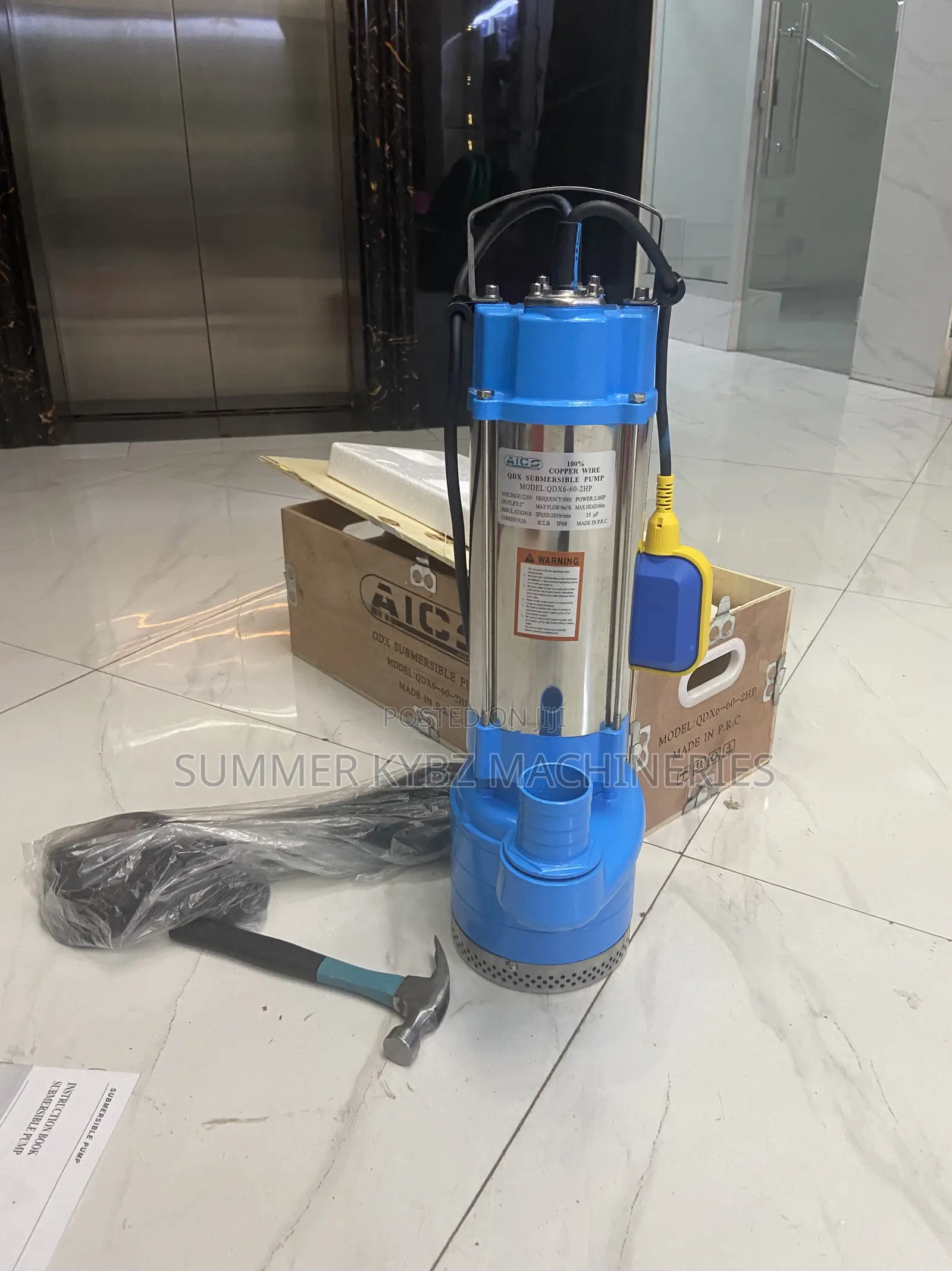 Aico Japan 2.0 HP Submersible Water Pump