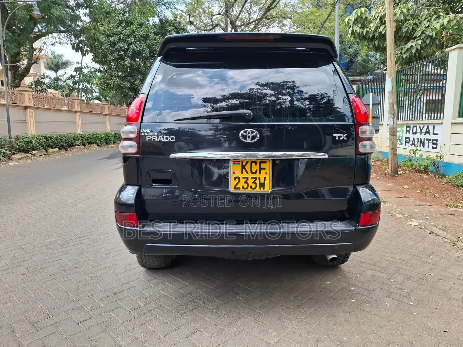 Toyota Land Cruiser Prado 3.0 D-4D 5dr 2008 Black