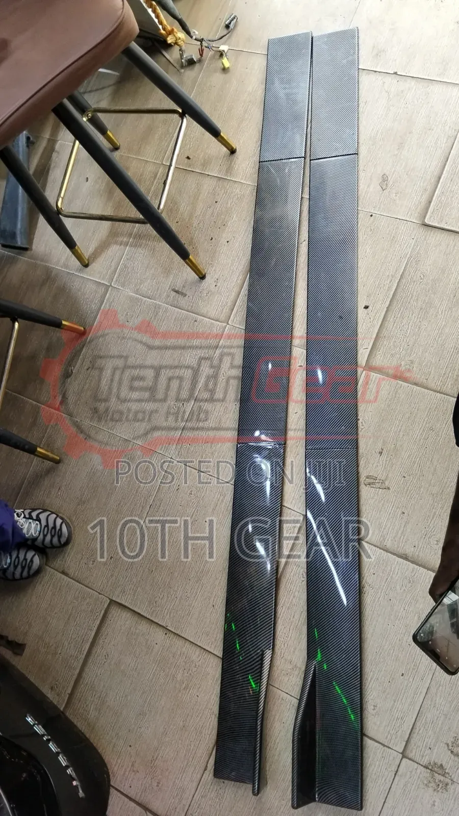 Universal Side Skirt Carbon