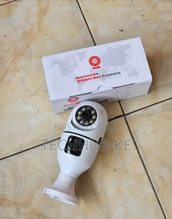 Wifi Smart Camera Dual Lens Camera Bulb With Motion Detection