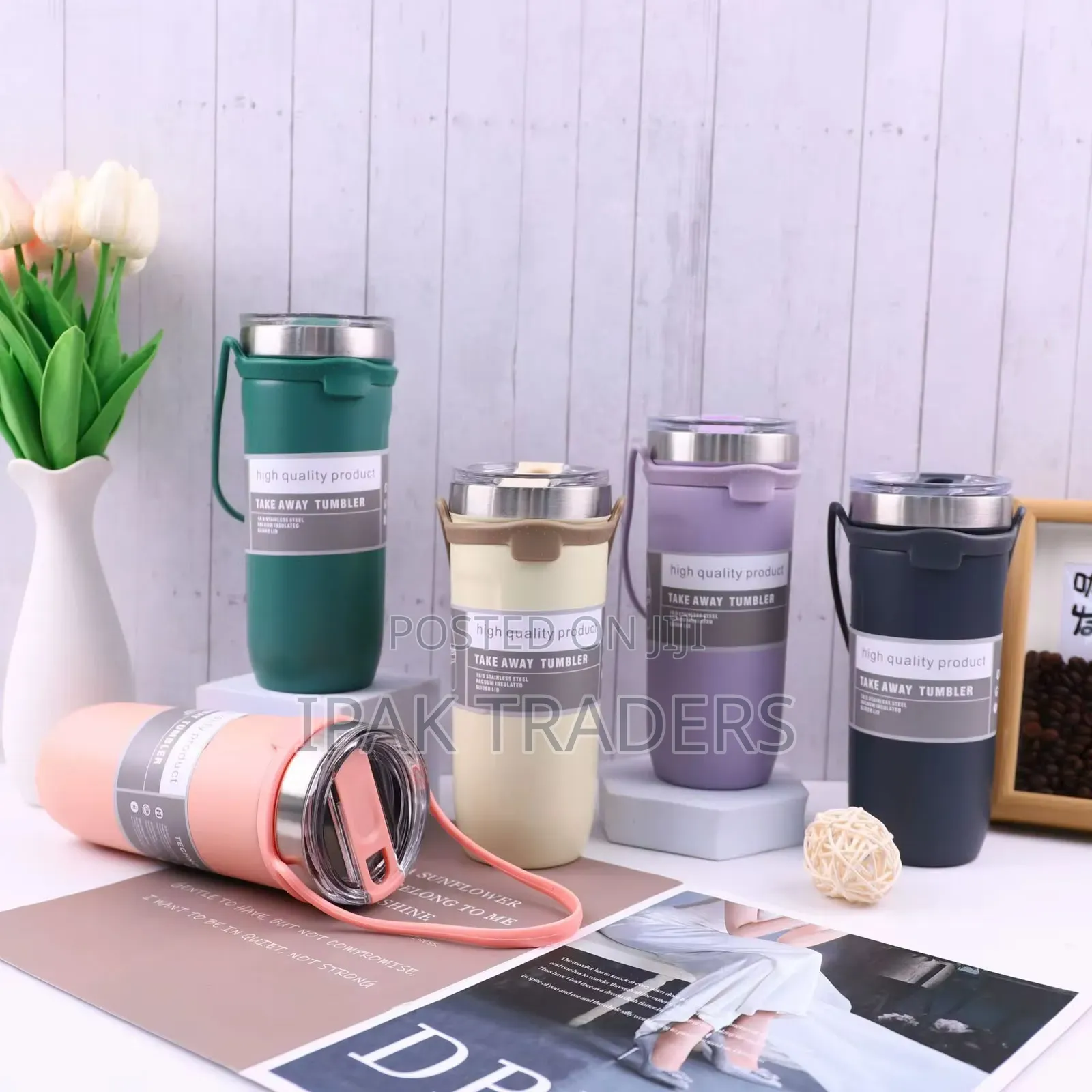 *Vacuum Insulated Coffee Tumblers / Mugs*:710ml