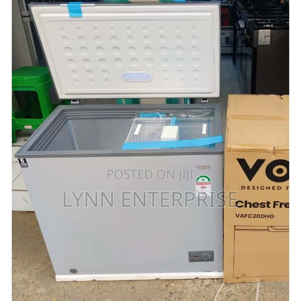 *Von Chest Freezer 198litres