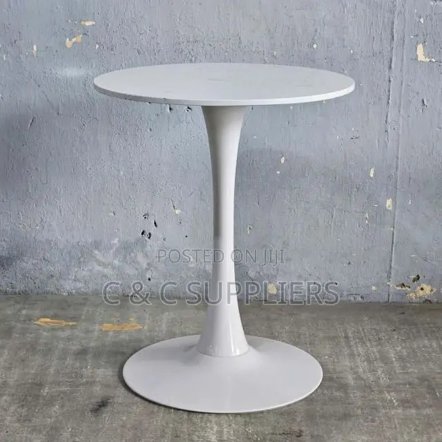 Round Marble Top Dining Table-Tulip