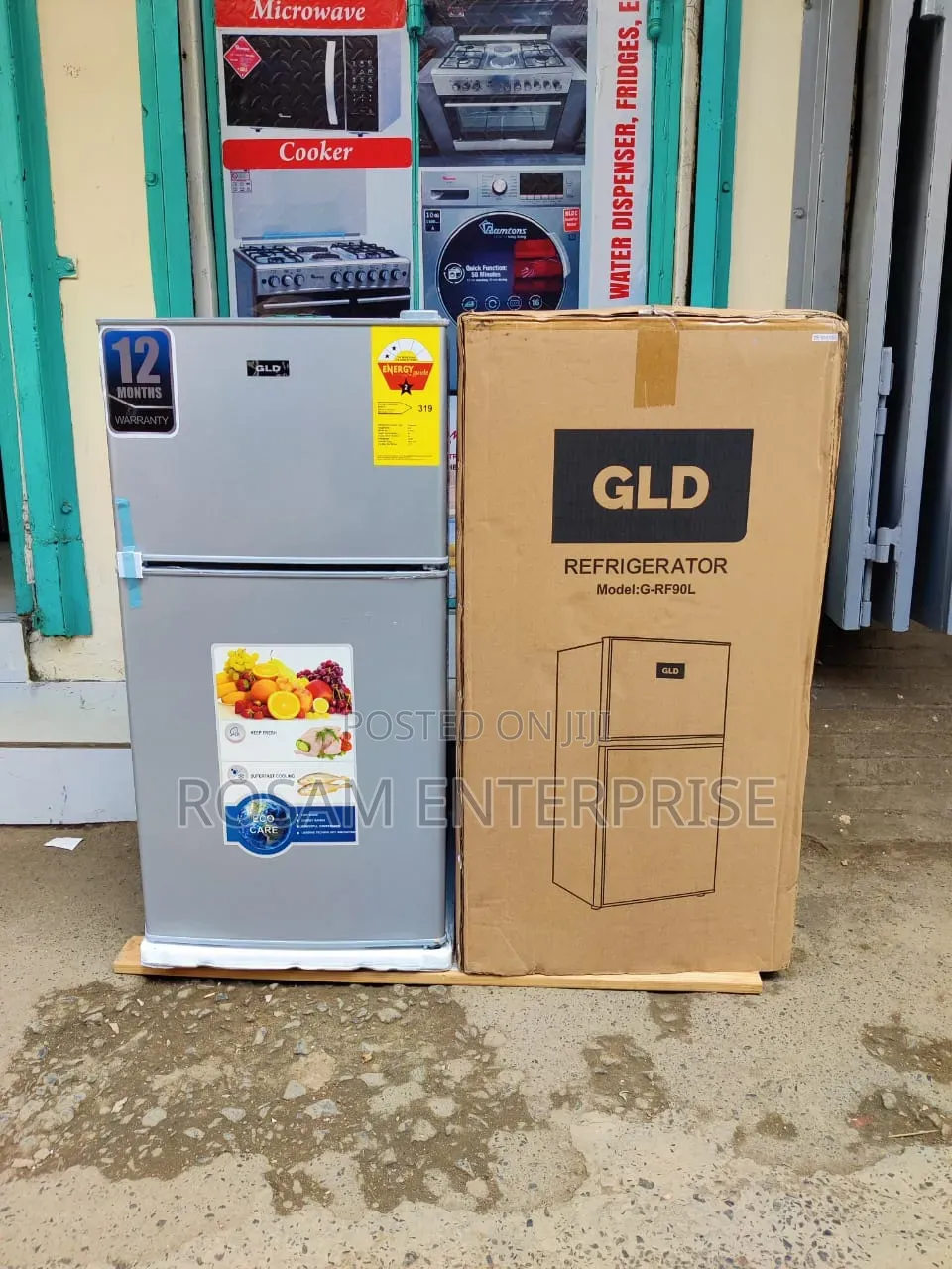 GLD Fridge 90litres Double Door