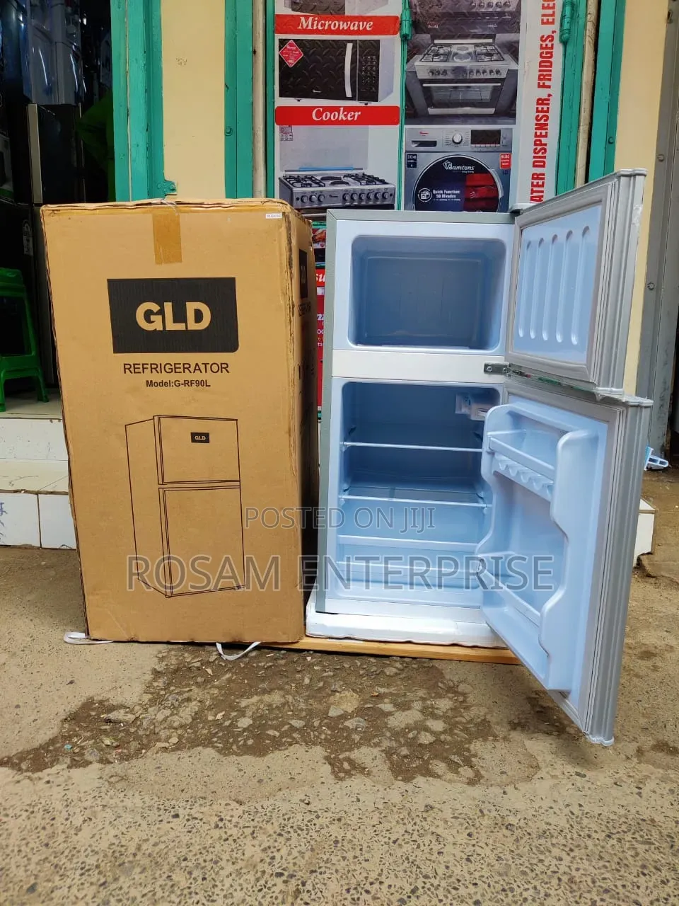 GLD Fridge 90litres Double Door