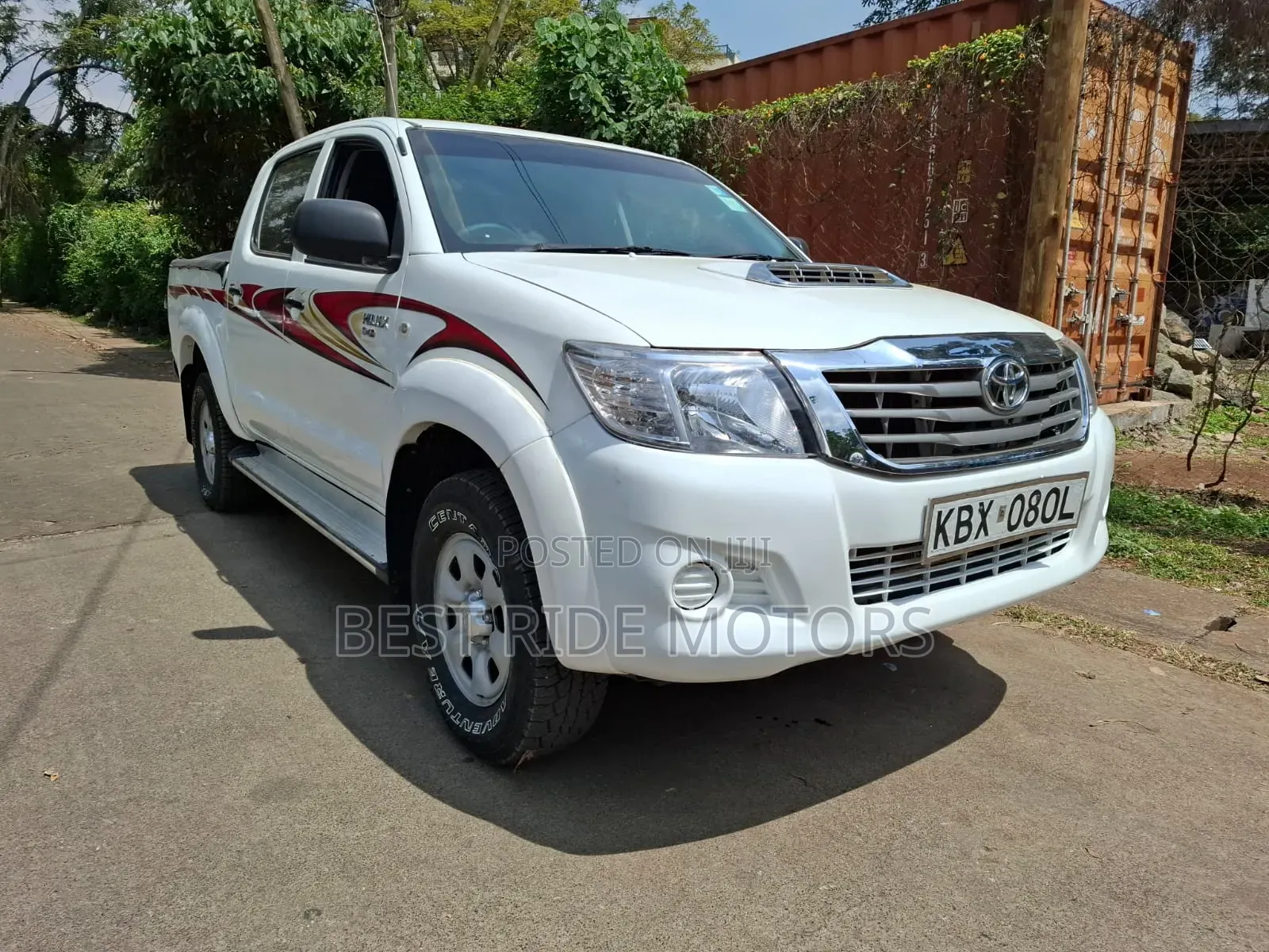Toyota Hilux 3.0 D-4D Double Cab 4x4 Raider 2007 White