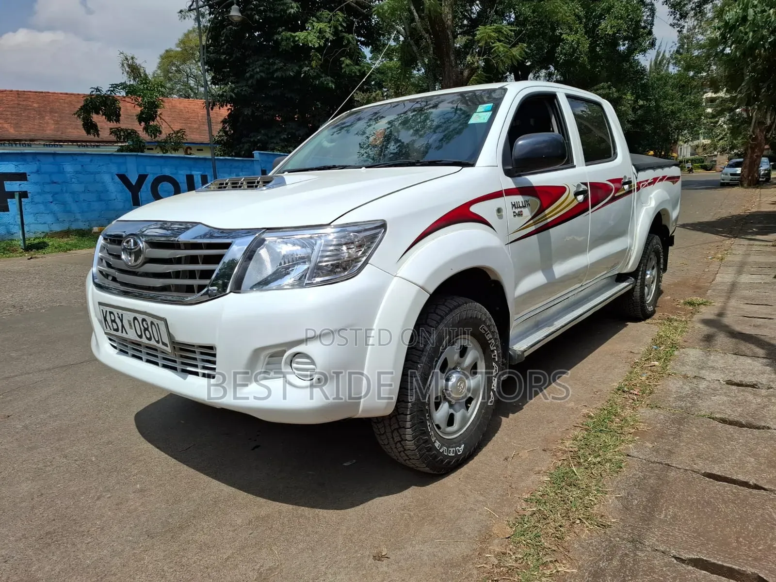 Toyota Hilux 3.0 D-4D Double Cab 4x4 Raider 2007 White