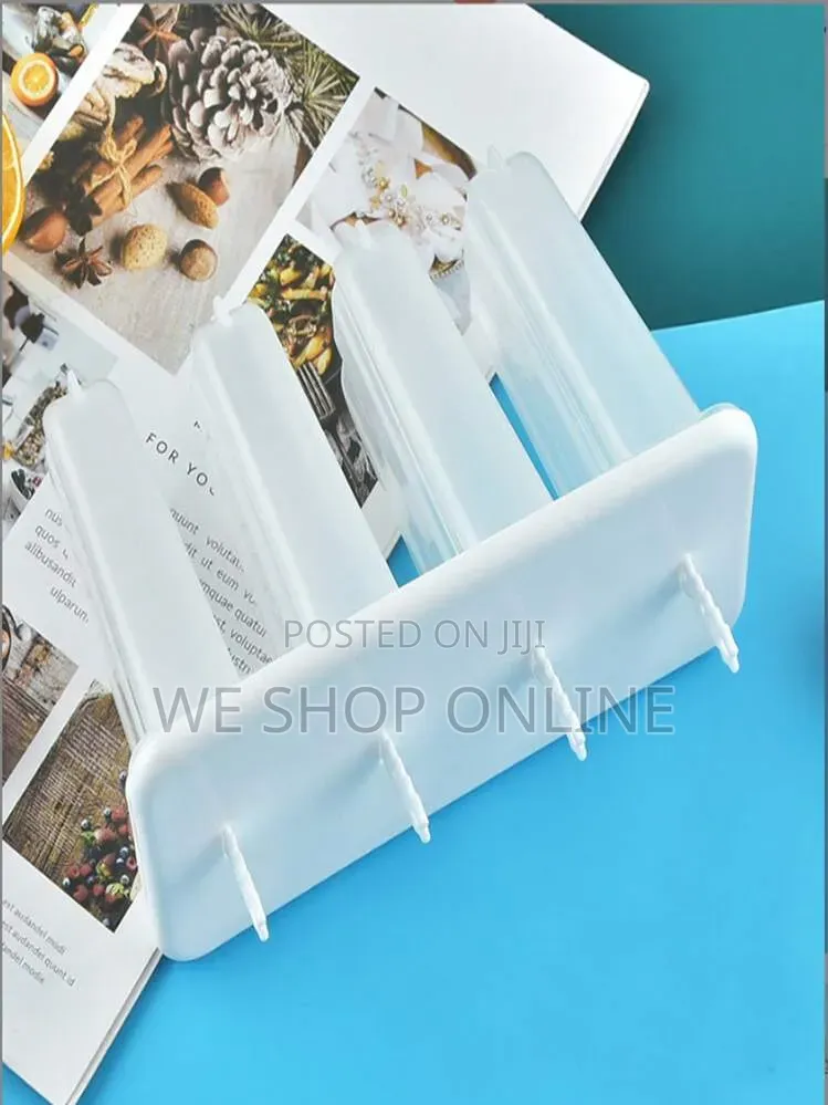 4pcs Ice Cream Popsicles Mold