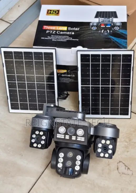 On Offer Triple Lens Outdoor 4g Simcard PTZ Camera
