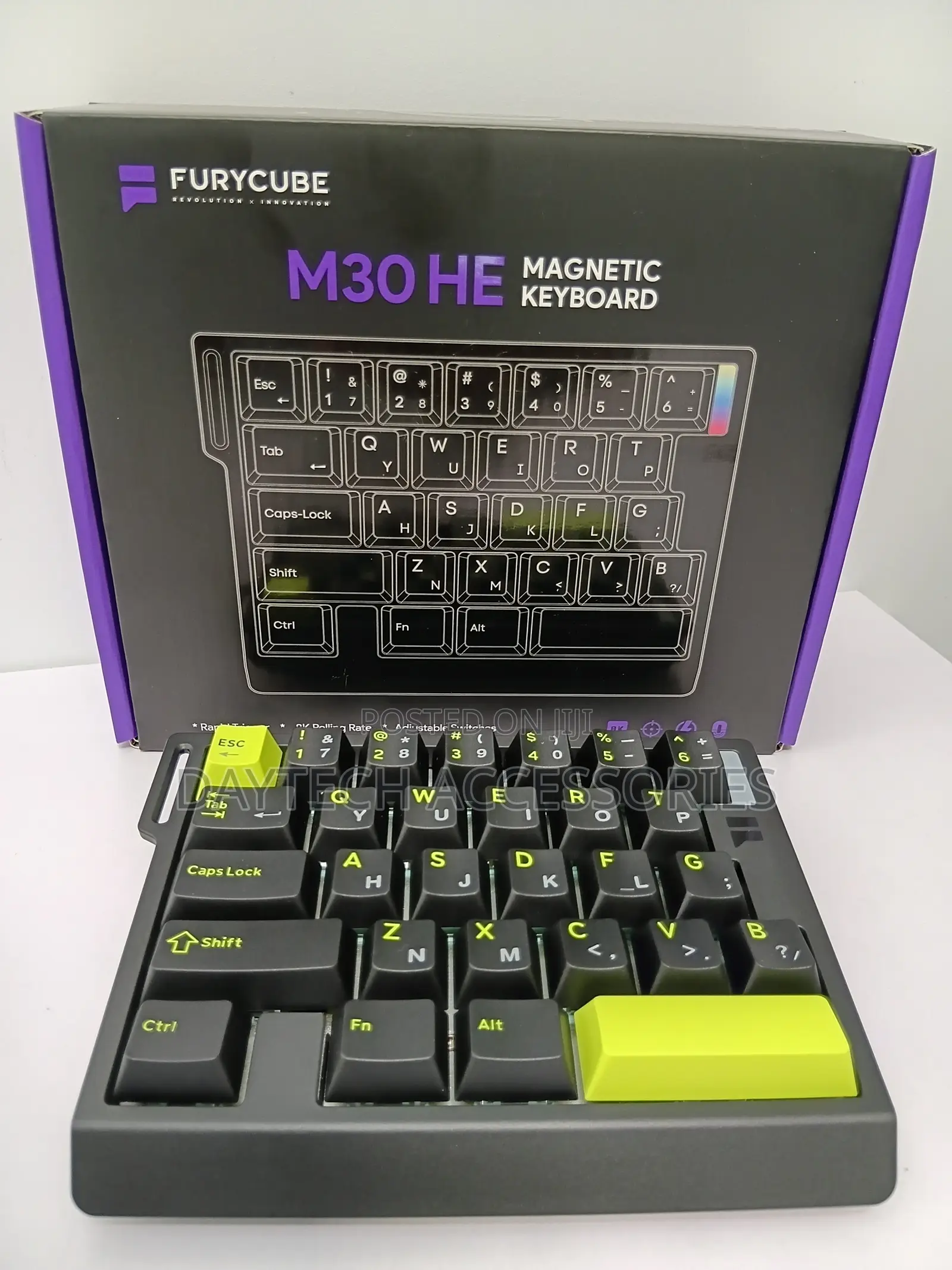 The Furycube M30he Single-Hand Keyboard Is Built for Pure Gaming Focus