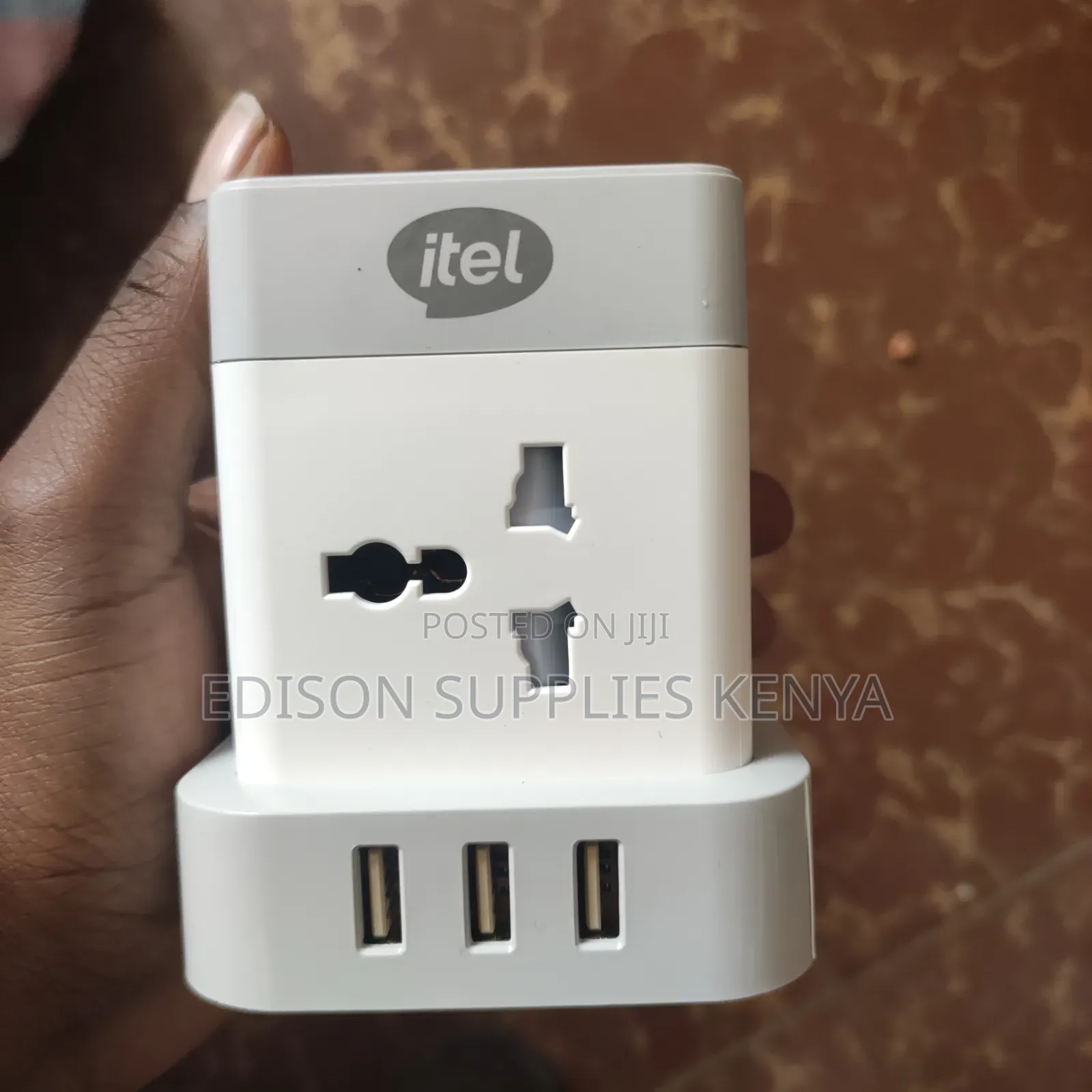 Itel Power Socket, Cube Extension Multi Plug Adapter, Surge Protection