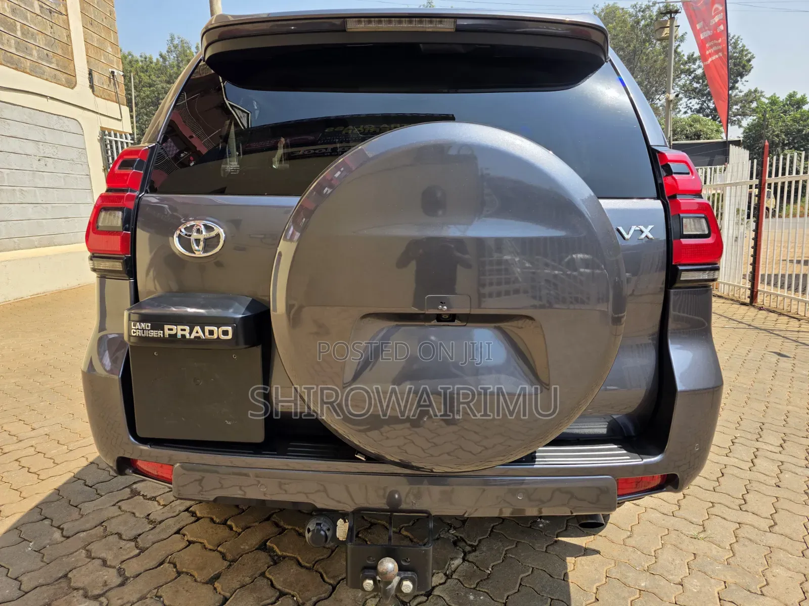 Toyota Land Cruiser Prado 2018 Gray