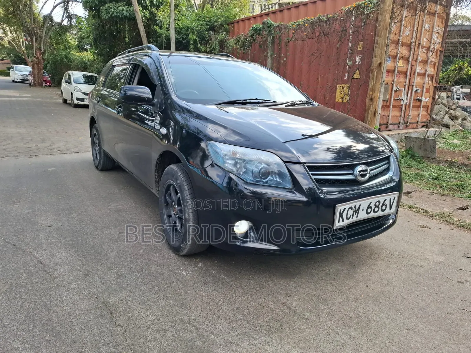 Toyota Corolla Fielder 2010 Black