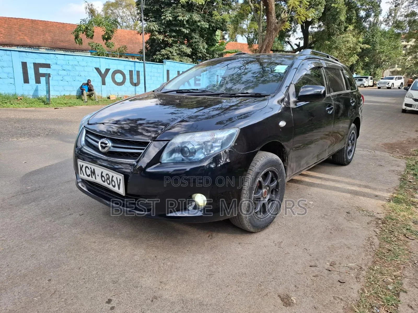 Toyota Corolla Fielder 2010 Black