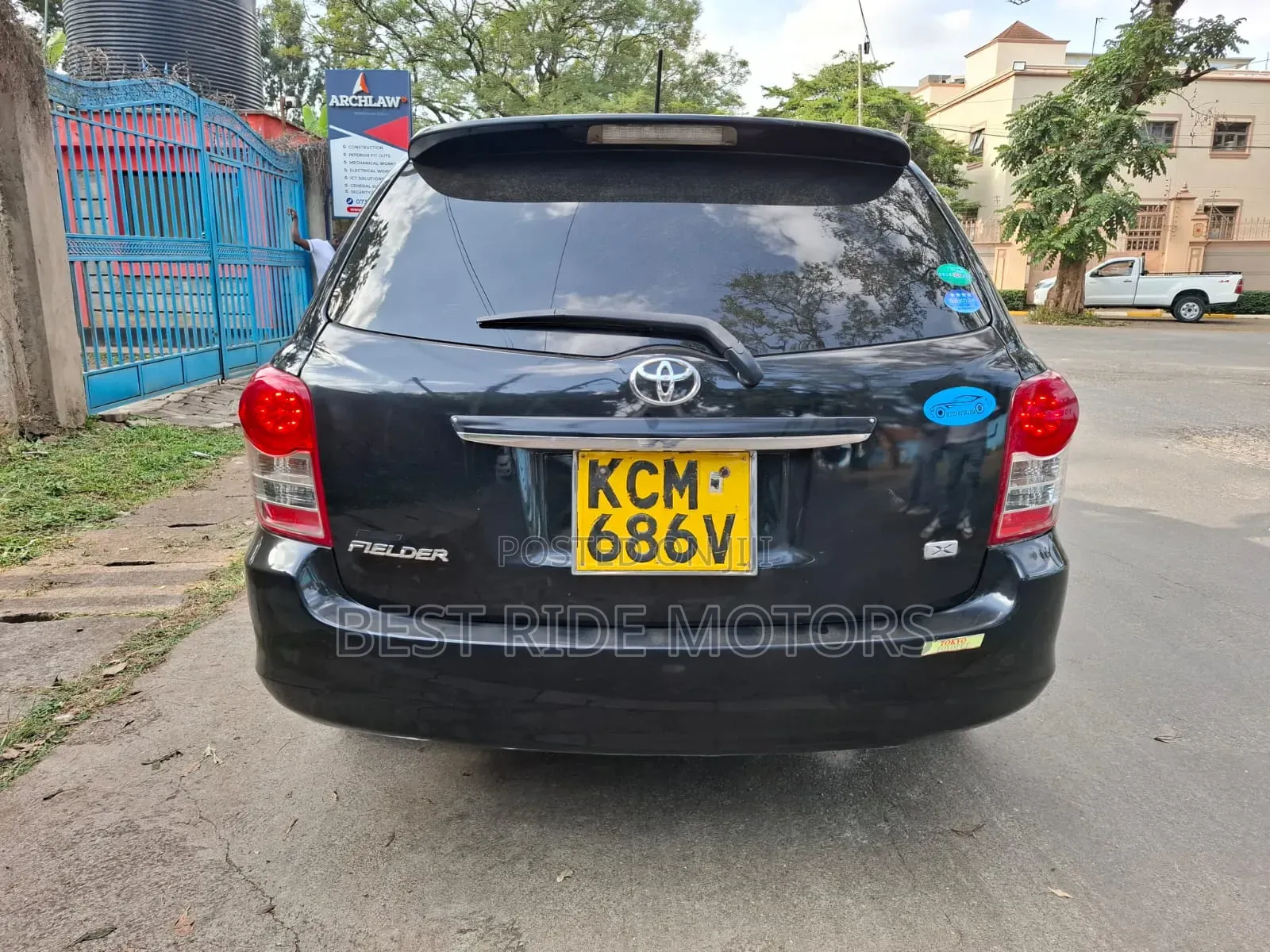 Toyota Corolla Fielder 2010 Black