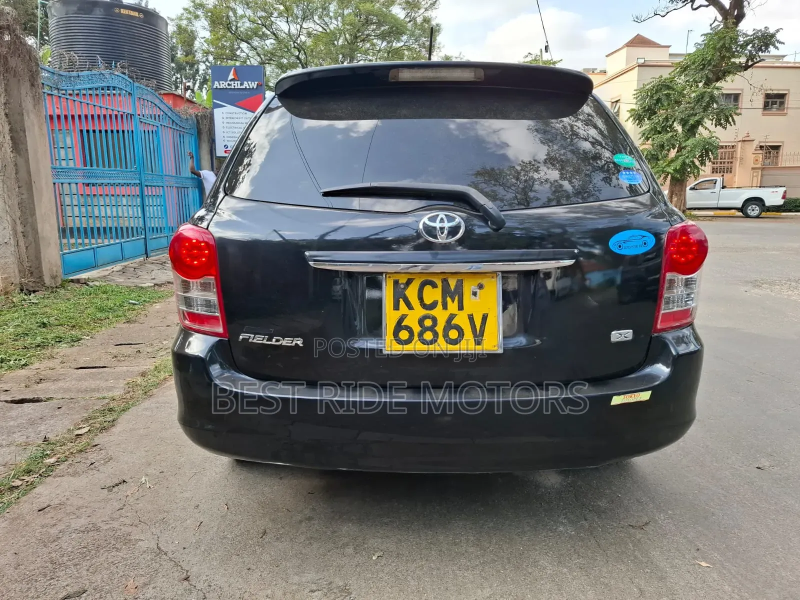 Toyota Corolla Fielder 2010 Black
