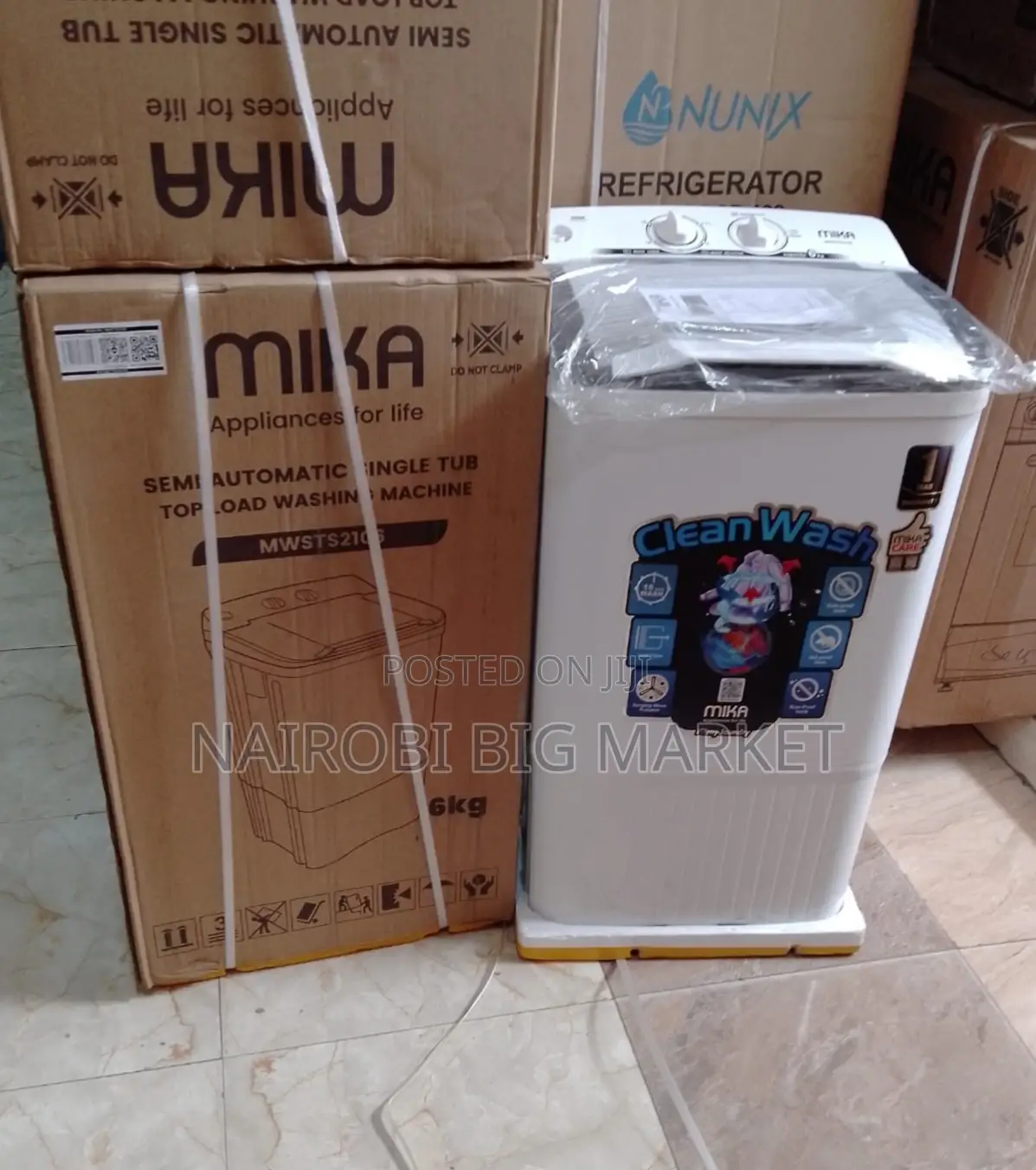 Mika Top Load Washing Machine
