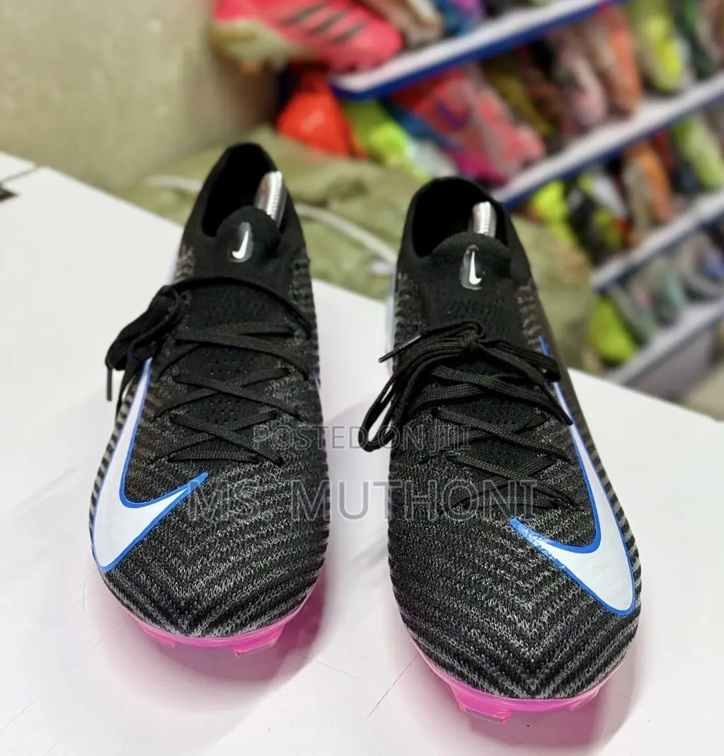 Black / Pink Nike Air Zoom Mercurial Vapor 16 Elite Fg Soccer Cleats