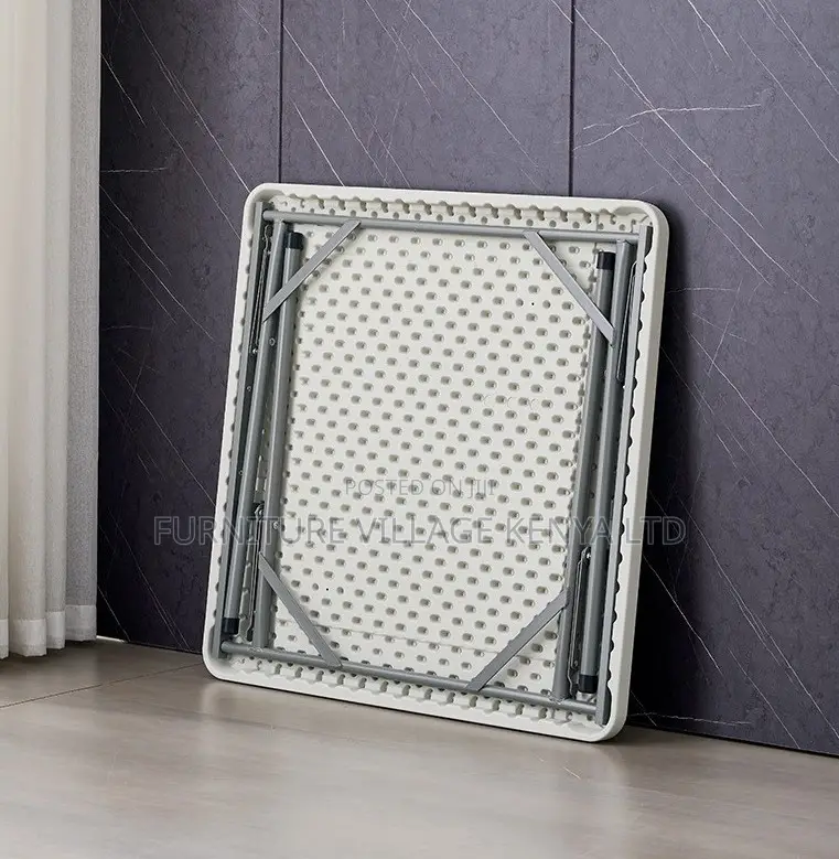 Modern White Foldable Dining Table