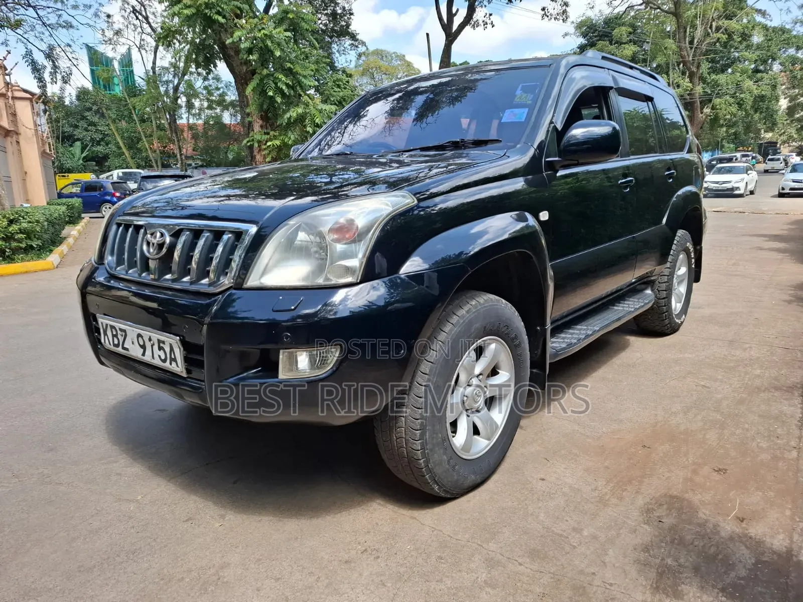 Toyota Land Cruiser Prado 3.0 D-4D 5dr 2007 Black
