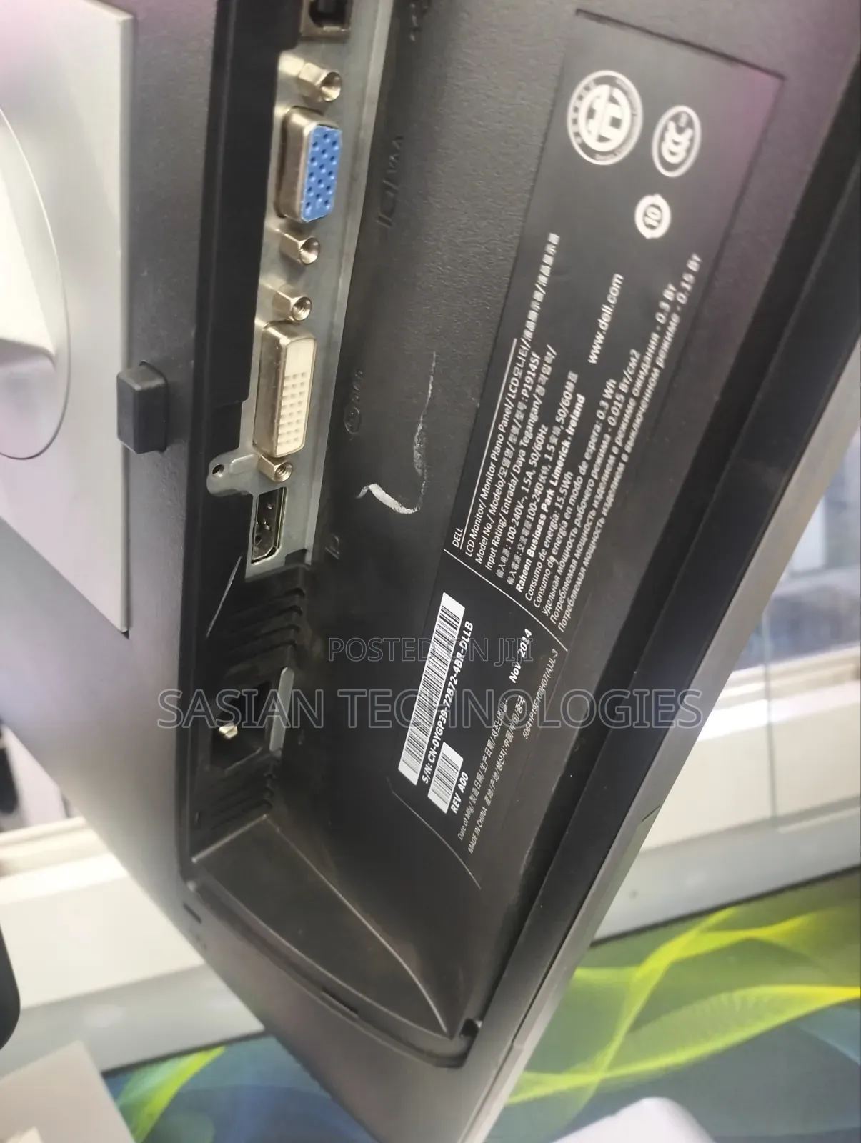 Dell P1914sf 19 Inches Moniter
