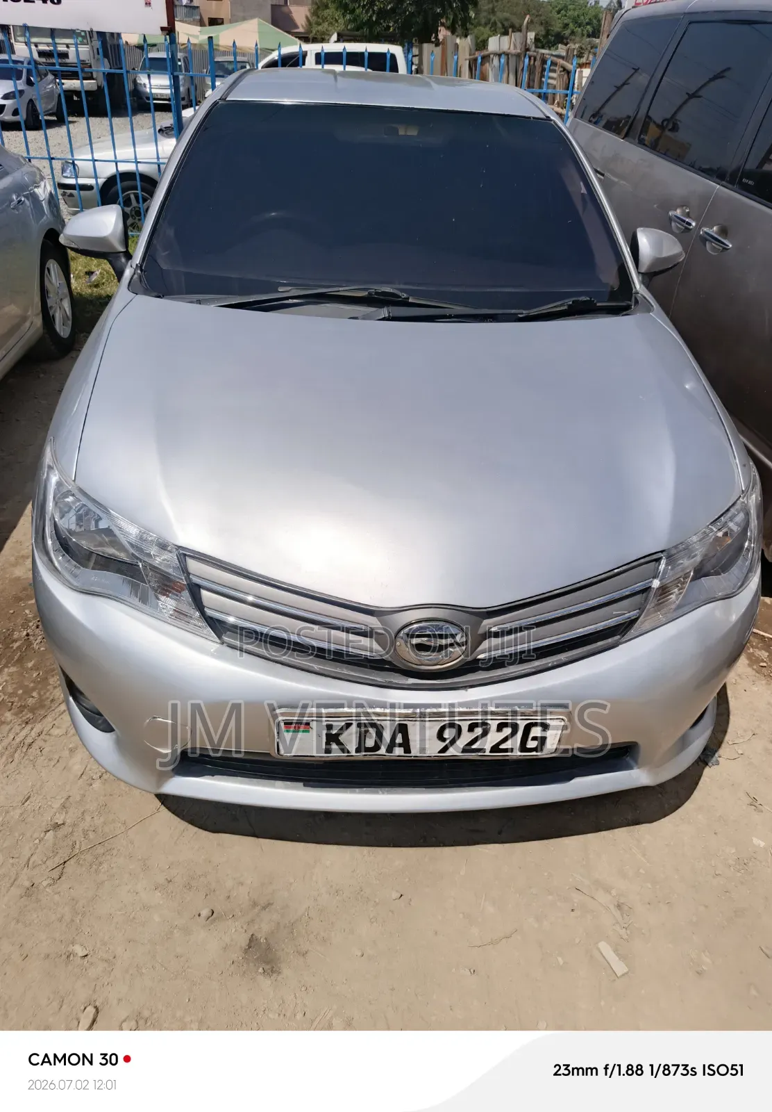 Toyota Axio 2014 Silver