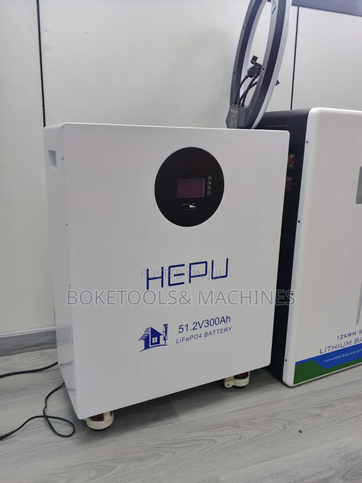 Hepu 15kwh 51.2v Lithium Battery With BMS