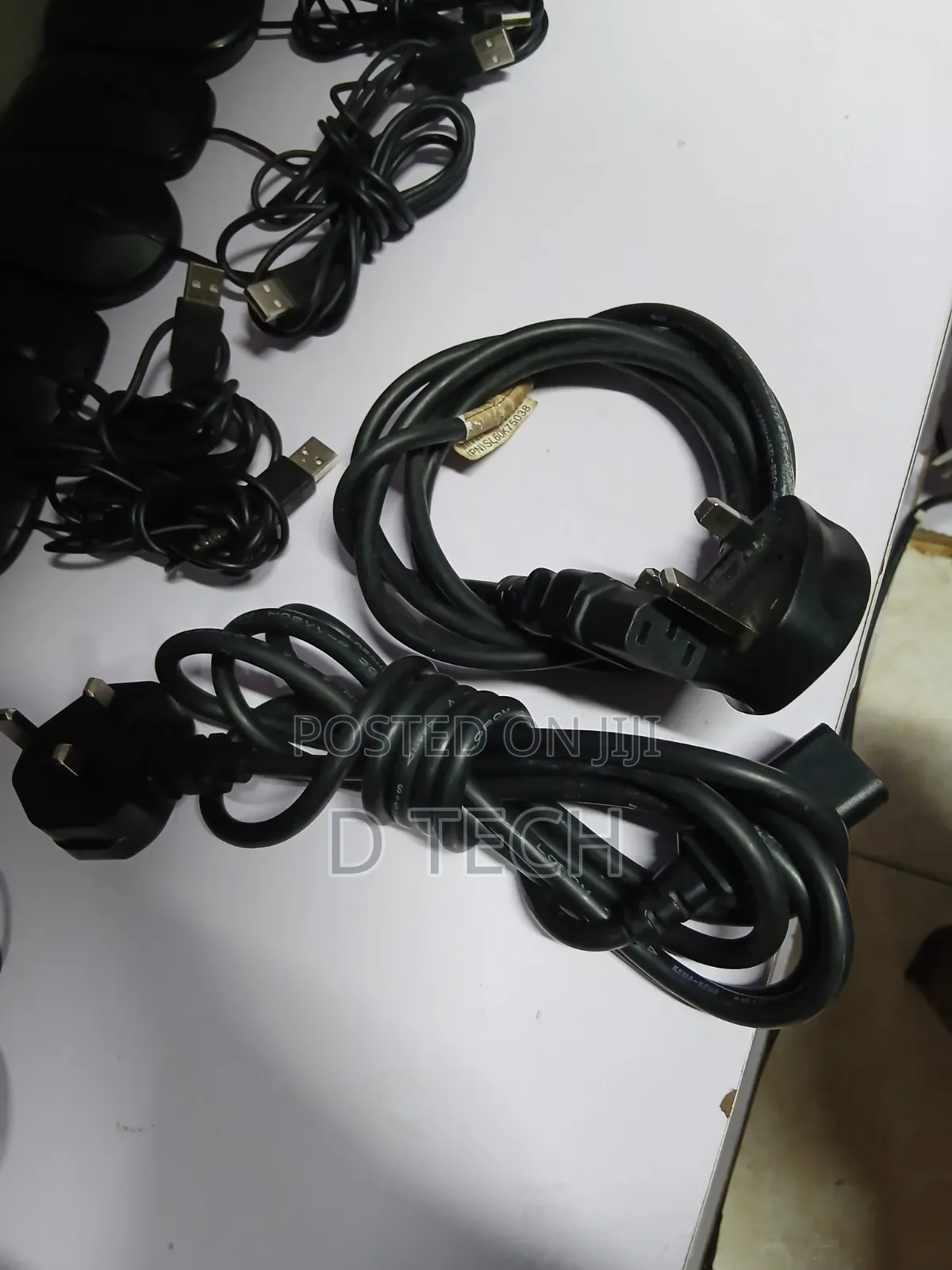 Ex-Uk Power Cables 1.5 Metres