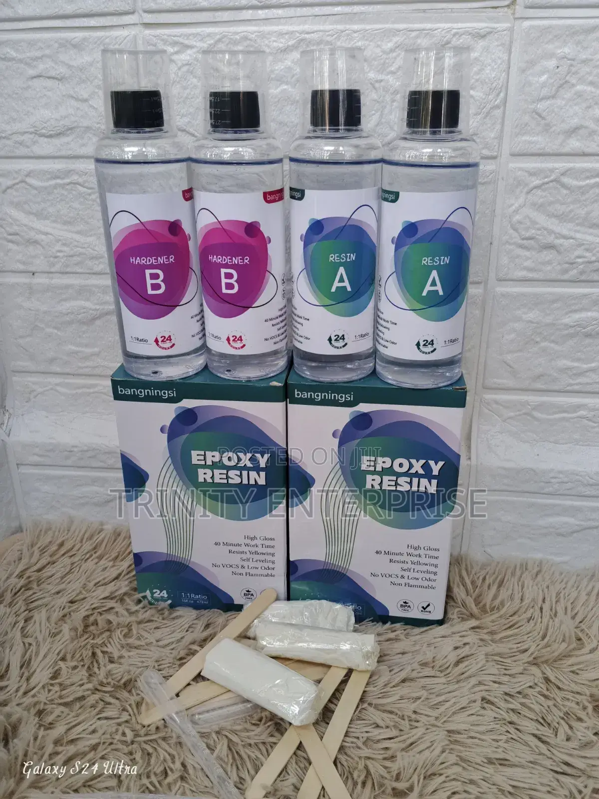 Epoxy Resin Kit Fir Craft 500g Clear Castin Resin Kit