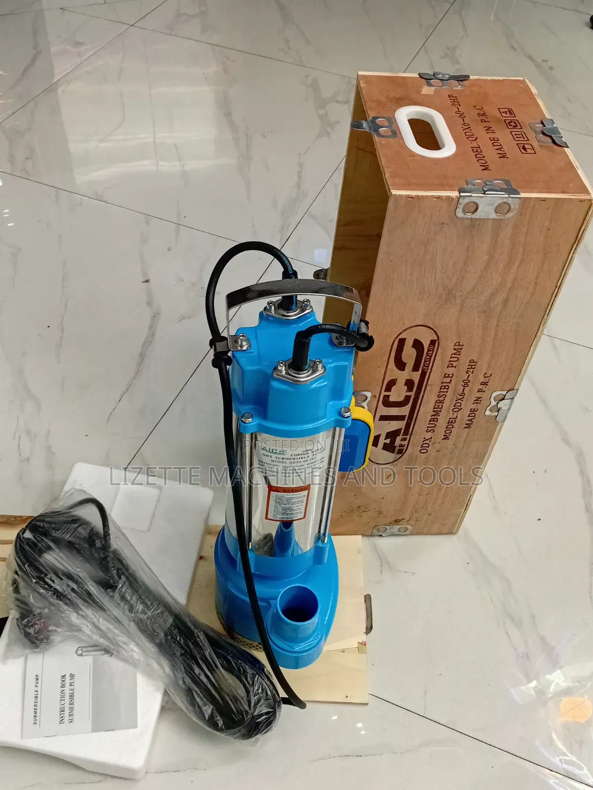 2hp Aico Japan Qdx6-60-2hp Submersible Pump 2"