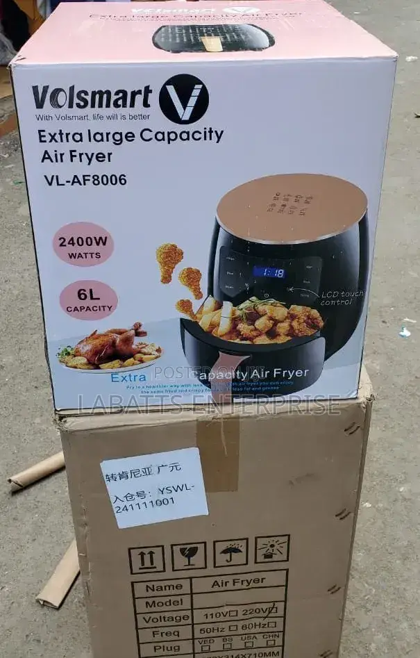 6 Litres Volsmart Air Fryer