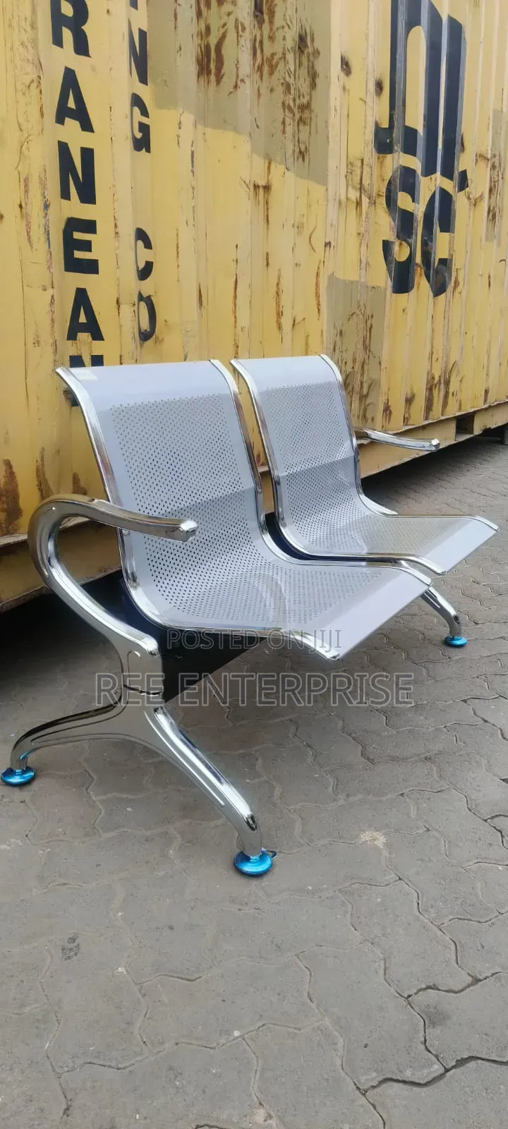 2 Way Link Chair Unpadded Waiting Bench