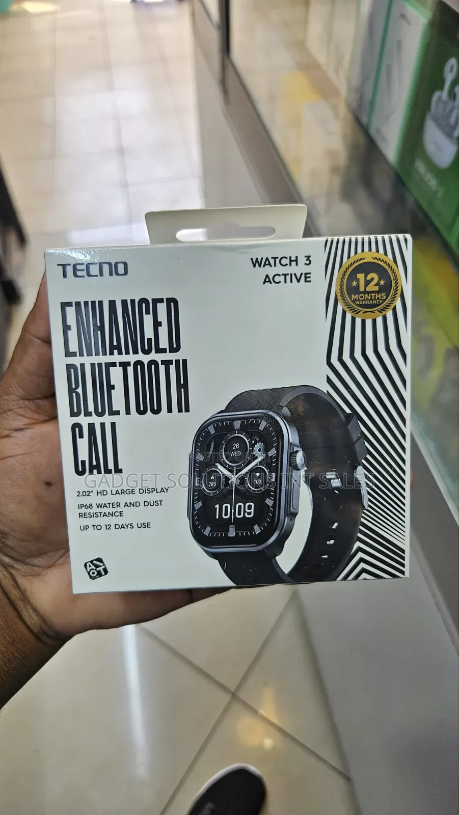 Tecno Watch 3 Active