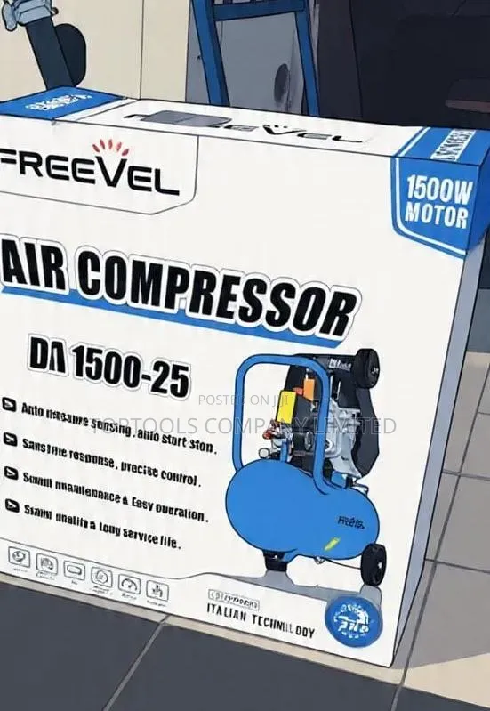 Freevel Air Compressor 25ltrs 1500watts