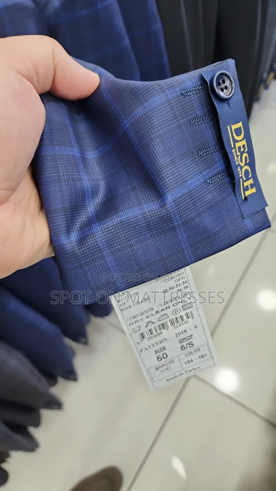 New Arrivals! 100% Wool Classic Suits for Men. Delivery Available! 
